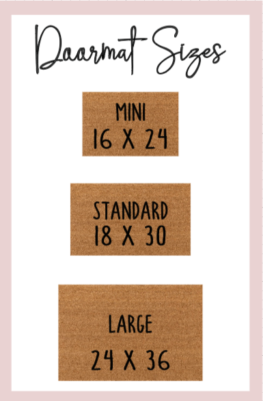 Personalized Family Doormat