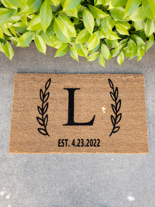 Monogram Doormat | Personalized Doormat