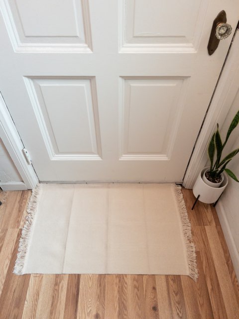 Neutral Cotton Rug | Layer Rug