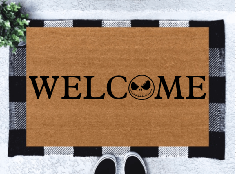 Jack Skellington Welcome Doormat