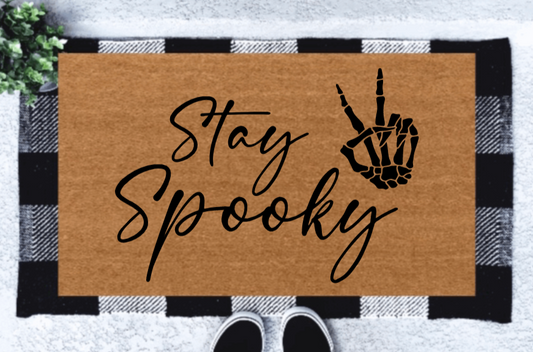 Stay Spooky Halloween Doormat