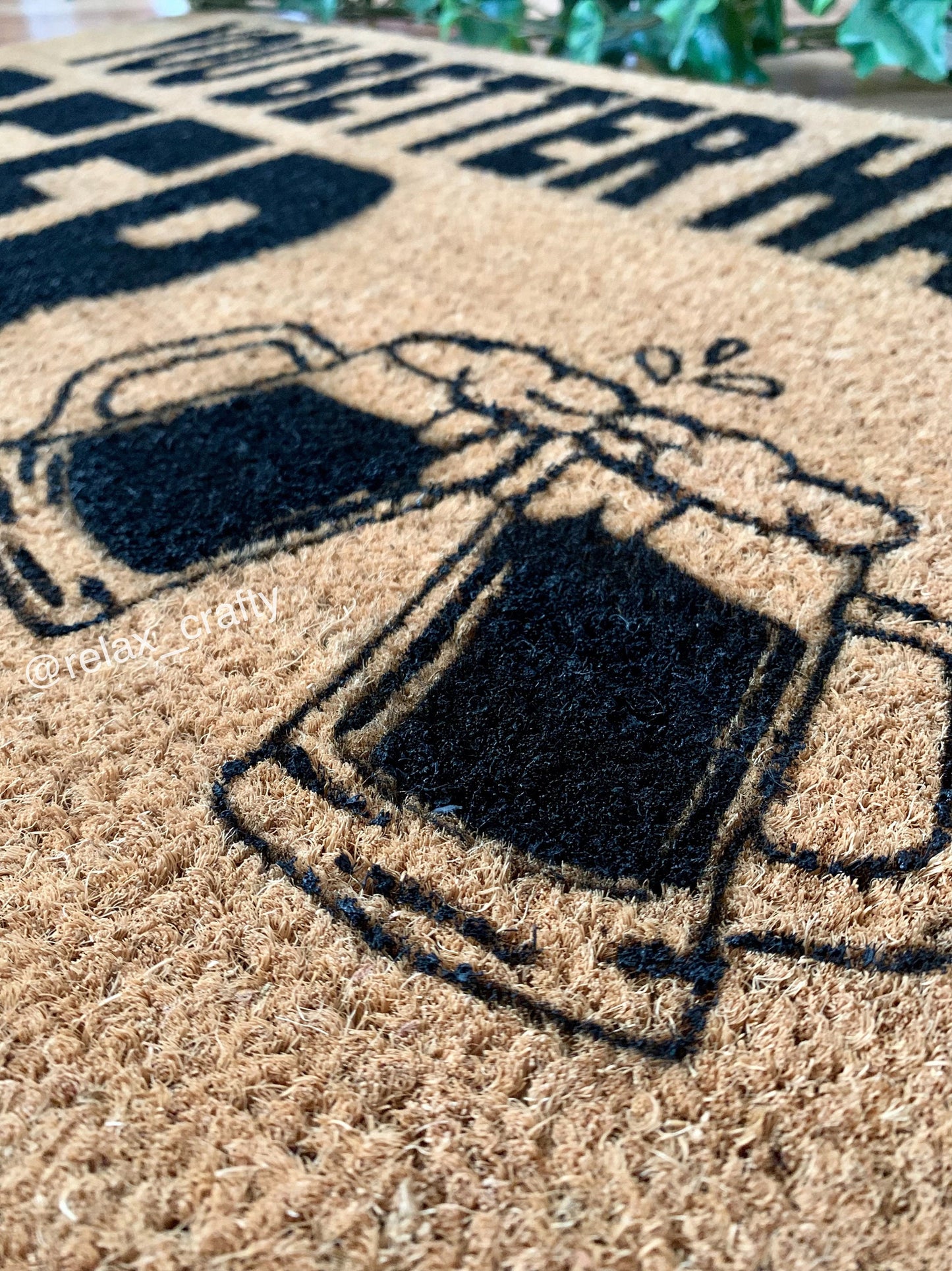 You Better Have Beer Doormat