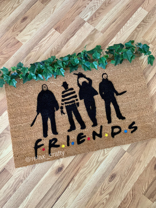Horror Friends Doormat | Halloween