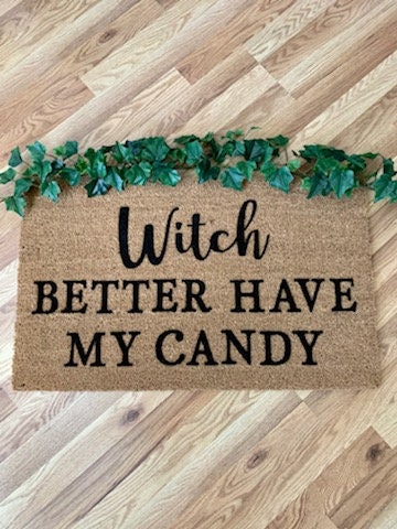 Funny Halloween Doormat