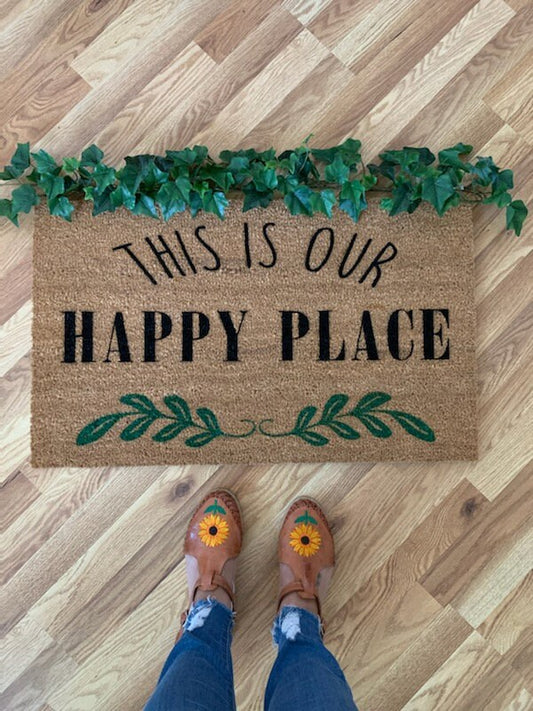 This Our Happy Place | Welcome Doormat