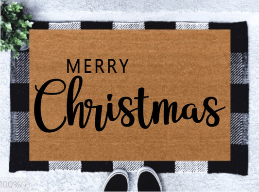 Merry Christmas Doormat