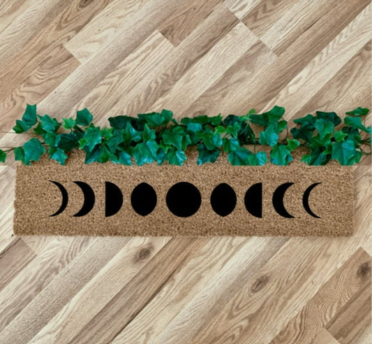 Moon Phases Skinny Doormat | Narrow Doormat