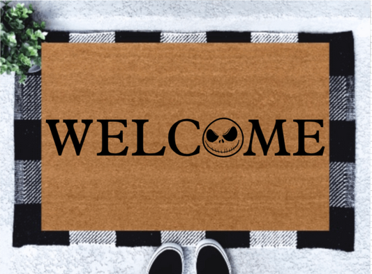 Jack Skellington Welcome Doormat | Nightmare Before Christmas