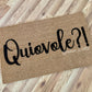 Quiovole Doormat | Spanish Doormat
