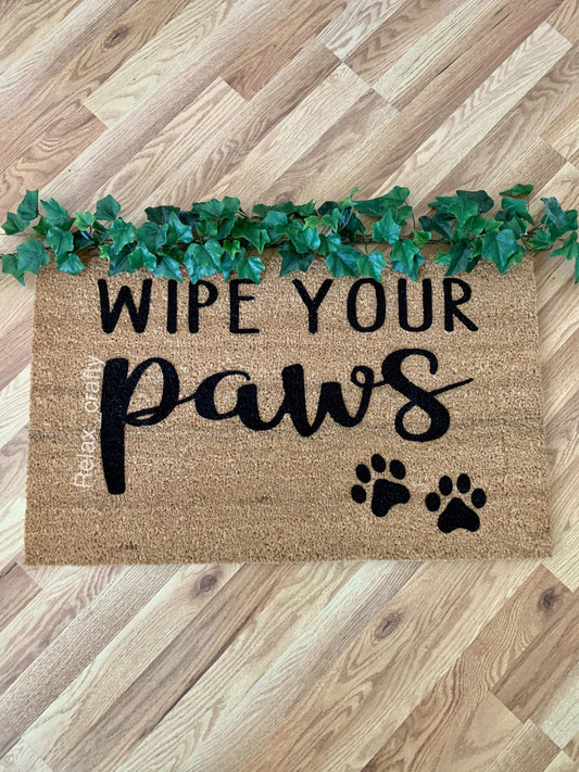 Wipe Your Paws | Dog Doormat