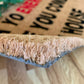 Check Yo Energy Doormat | Good Vibes Doormat