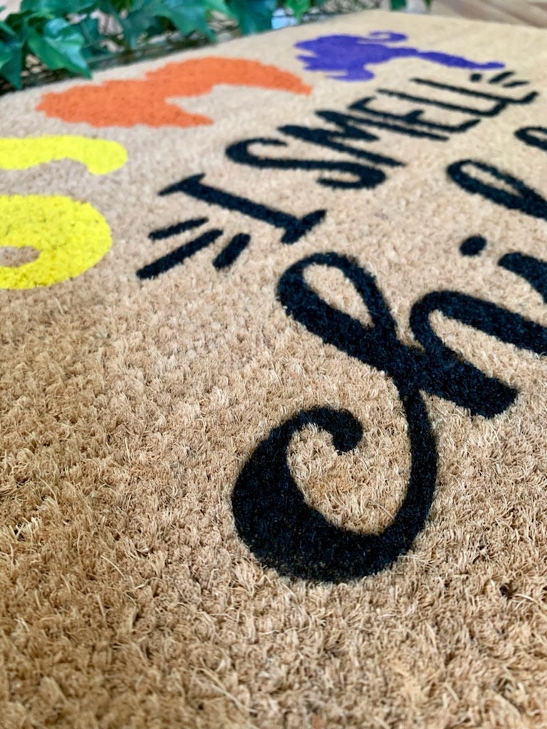 Hello Skinny Doormat  Hello Narrow Doormat – Relax Crafty