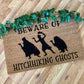 Hitchhiking Ghost Doormat