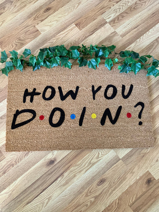 How You Doin Doormat | Friends Doormat