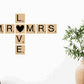 Mr & Mrs | Scrabble Wall Tiles