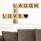 Live Laugh Love | Scrabble Wall Tiles