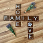 Home Family Love | Scrabble Wall Tiles