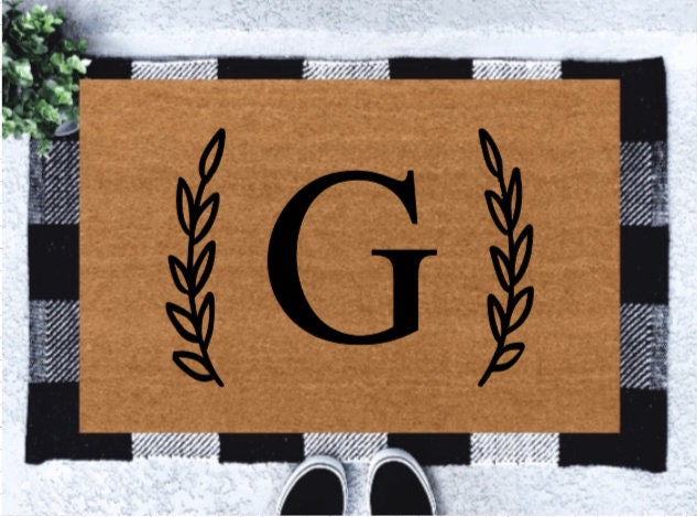 Monogram Doormat | Personalized Doormat