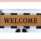 Welcome Skinny Doormat | Narrow Doormat